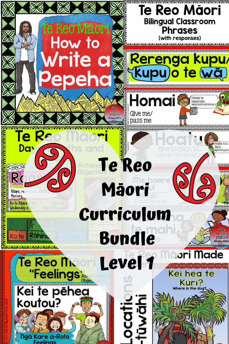 Te Reo Māori classroom phrases, printables and activities are based on the te reo Māori curriculum. This bundle will help immensely with planning and teaching te reo.