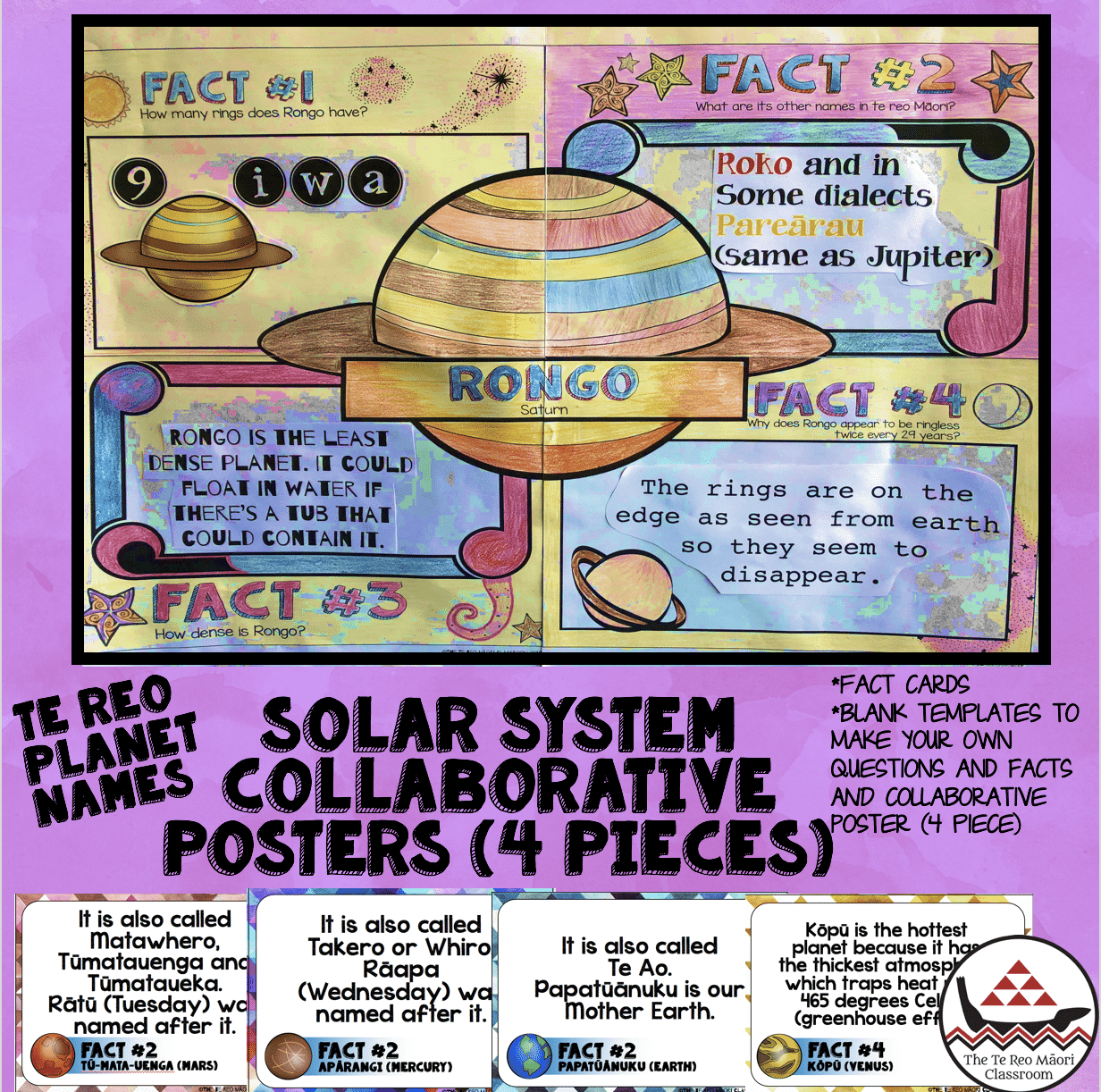 solar system collaborative poster