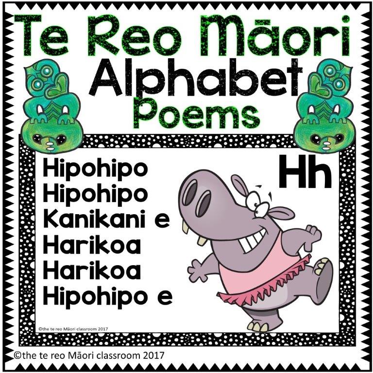 Maori Alphabet Chart