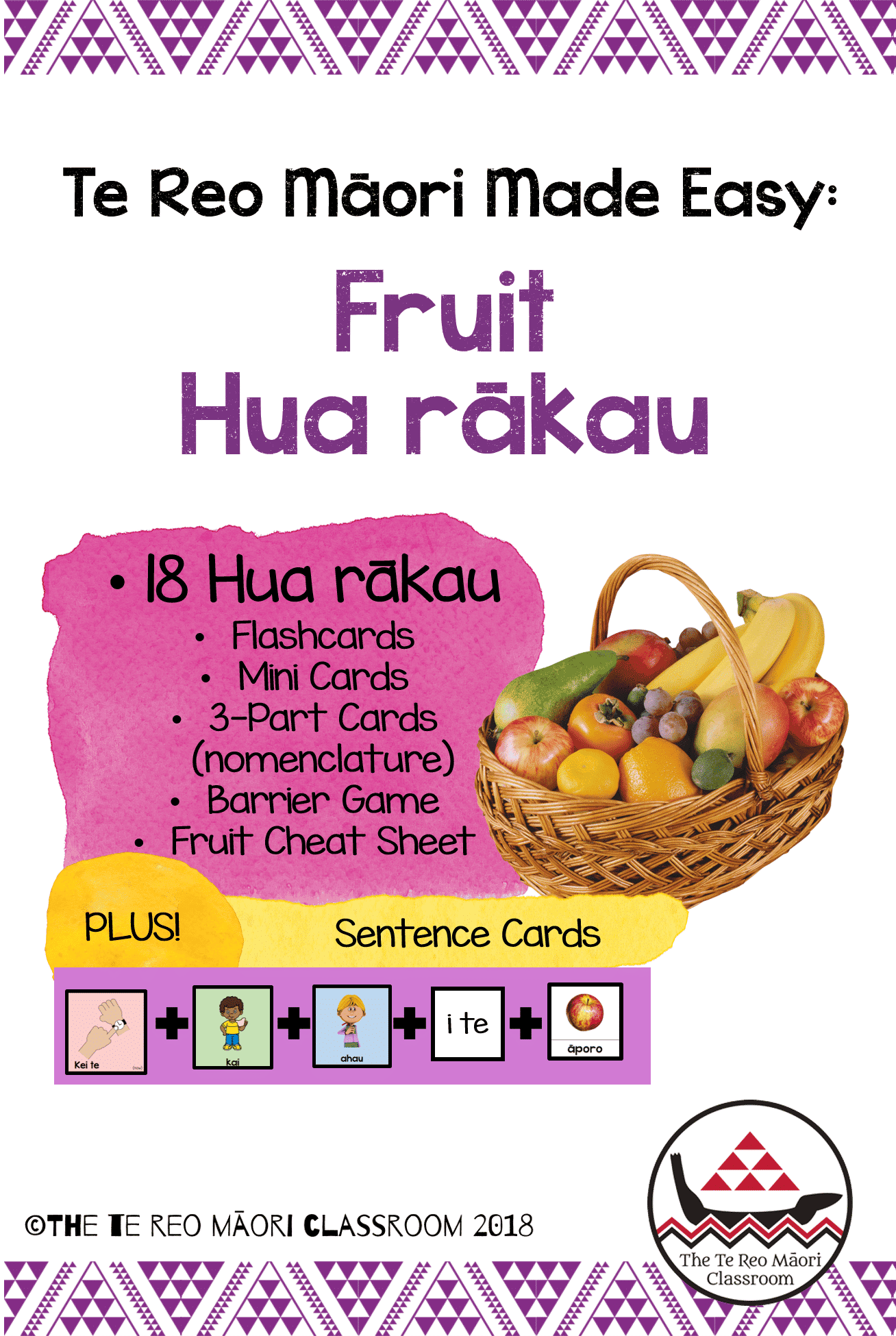 Te Reo Māori Made Easy -Kai: Fruit-Hua rākau
