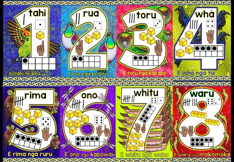 Te Reo Number Recognition Maths At Home The Te Reo M ori Classroom