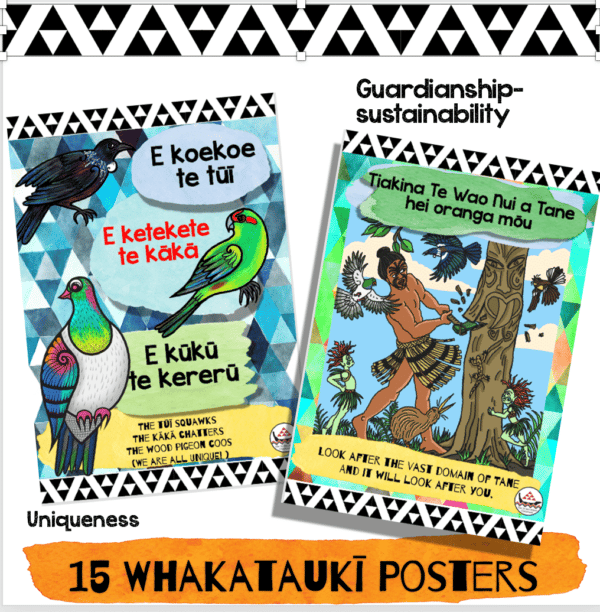 Whakataukī posters Whakataukī posters