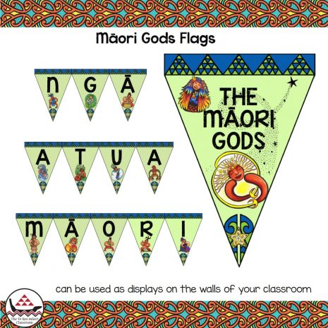 Maori gods flags