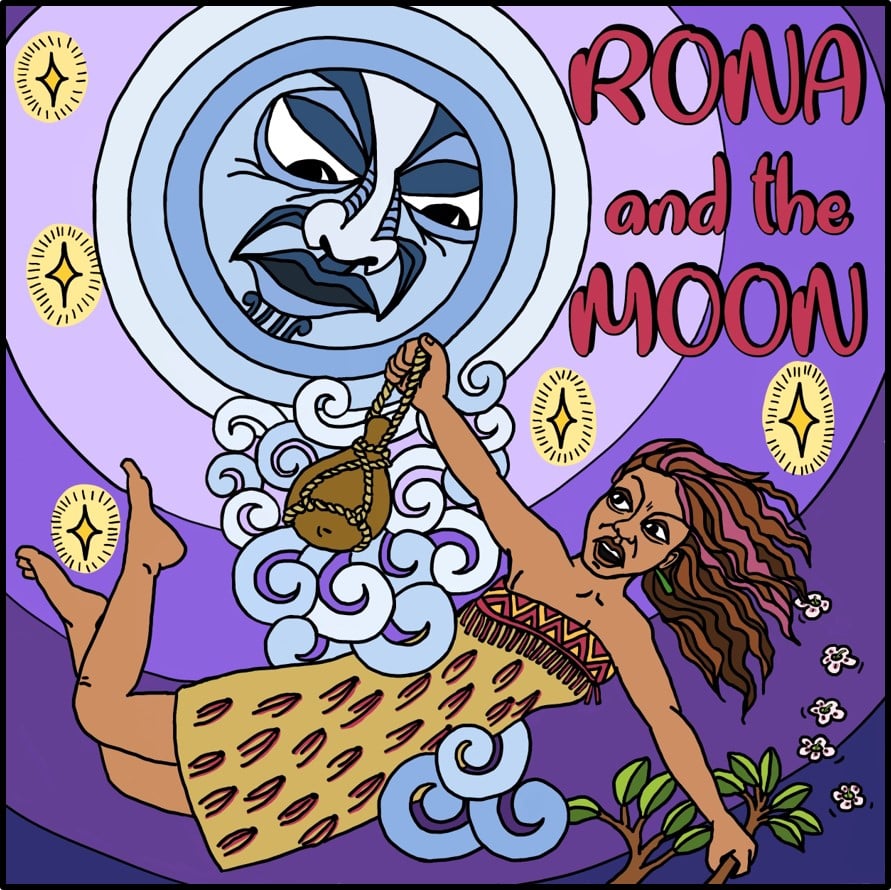 Maori stories - Rona and the Moon